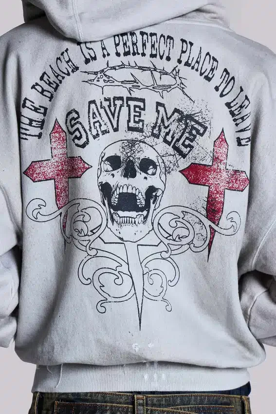 „Save Me“ Oversize-Hoodie