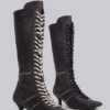 Schwarze „Brooke“-Boxerstiefel