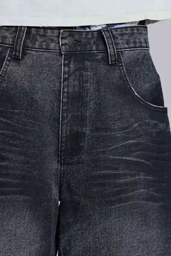 Schwarze Cinch Colossus Jorts