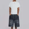 Schwarze Cinch Colossus Jorts