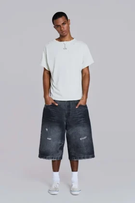 Schwarze Cinch Colossus Jorts