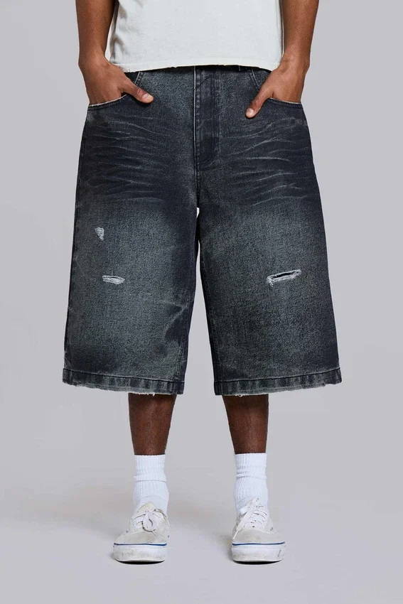 Schwarze Cinch Colossus Jorts
