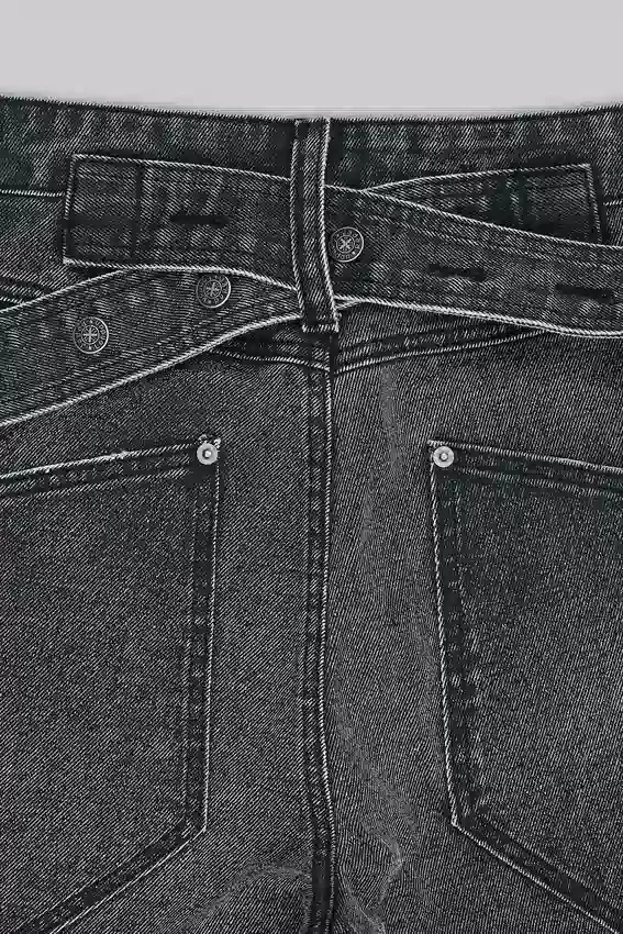 Schwarze Cinch Colossus Jorts