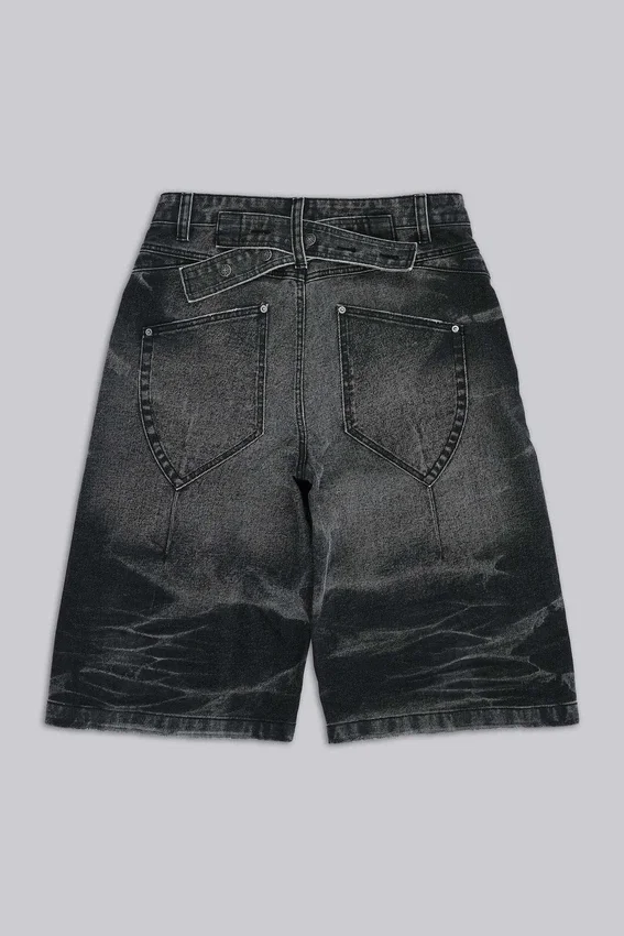 Schwarze Cinch Colossus Jorts