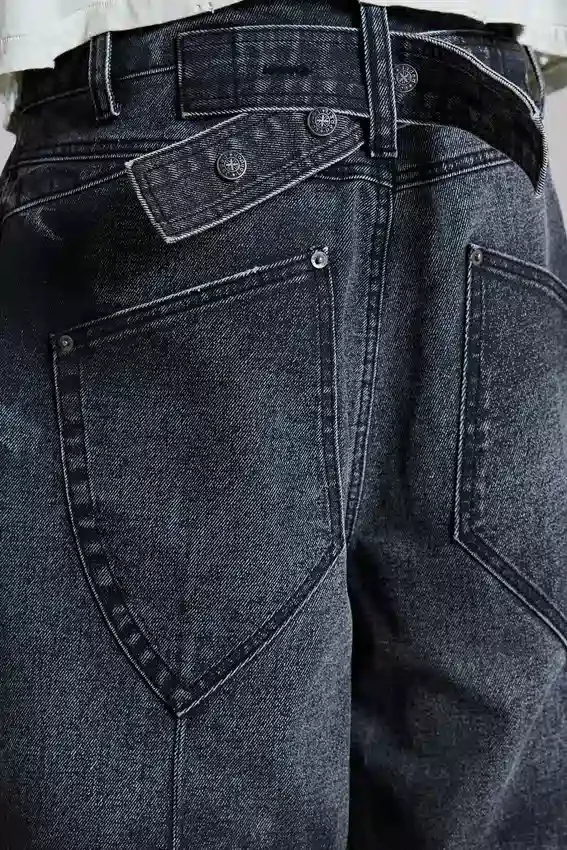Schwarze Cinch Colossus Jorts