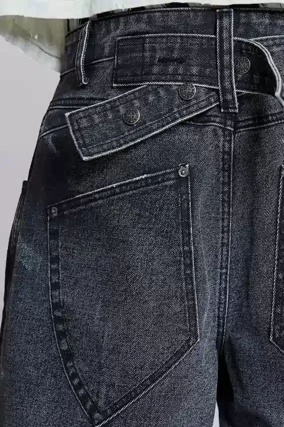 Schwarze Cinch Colossus Jorts