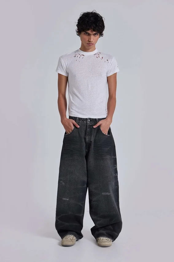 Schwarze Cinch XL Colossus Jeans