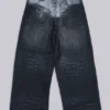 Schwarze „Falcon“ XL Colossus Jeans