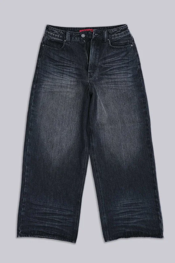 Schwarze „Falcon“ XL Colossus Jeans