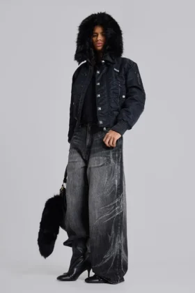 Schwarze „Jewel Blade XL Colossus“-Jeans
