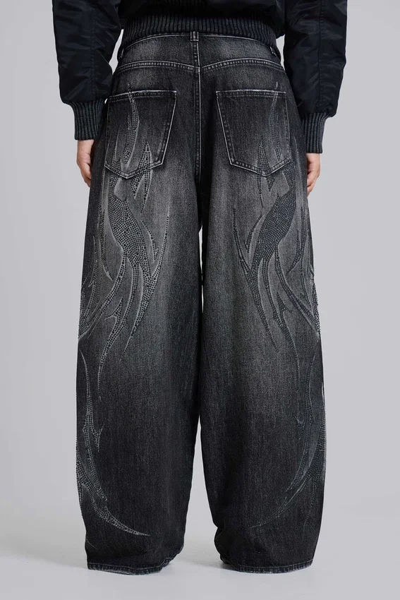 Schwarze „Jewel Blade XL Colossus“-Jeans
