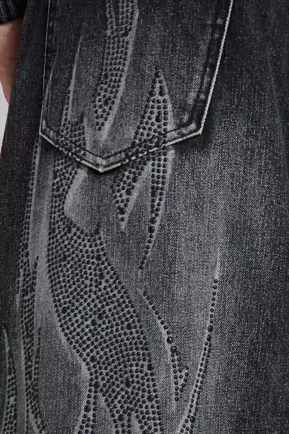 Schwarze „Jewel Blade XL Colossus“-Jeans