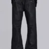 Schwarze „Jude“ Bootcut-Jeans