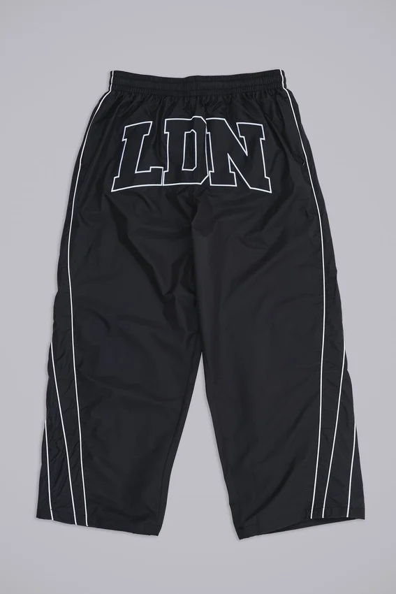 Schwarze LDN Vapor Jogginghose