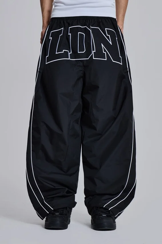 Schwarze LDN Vapor Jogginghose