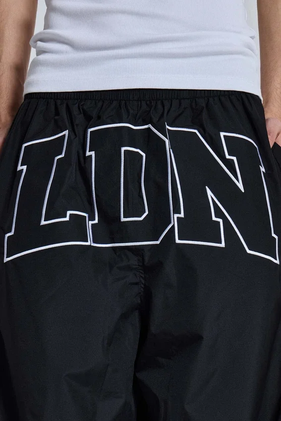 Schwarze LDN Vapor Jogginghose