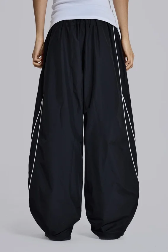 Schwarze LDN Vapor Jogginghose