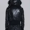 Schwarze Mercury-Daunenjacke