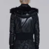 Schwarze Mercury-Daunenjacke