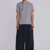 Schwarze, Nadelstreifen-Jeans „XL Colossus“