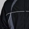 Schwarze „Panelled Vapor“-Jacke