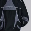 Schwarze „Panelled Vapor“-Jacke