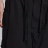Schwarze Parachute Cargo-Baggy-Shorts