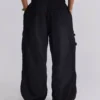 Schwarze Parachute Cargo-Hose