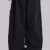 Schwarze Parachute Cargo-Hose