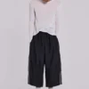 Schwarze Vapor 3/4-Shorts