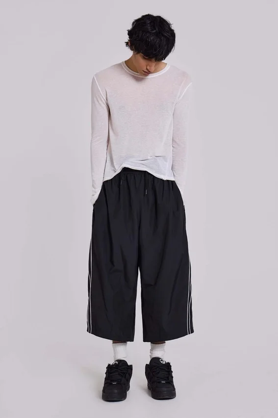Schwarze Vapor 3/4-Shorts