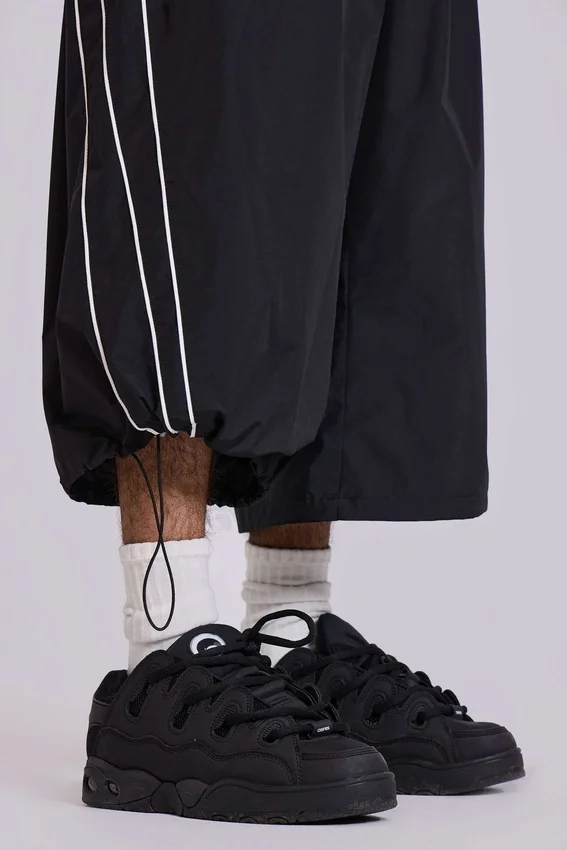 Schwarze Vapor 3/4-Shorts