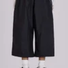 Schwarze Vapor 3/4-Shorts