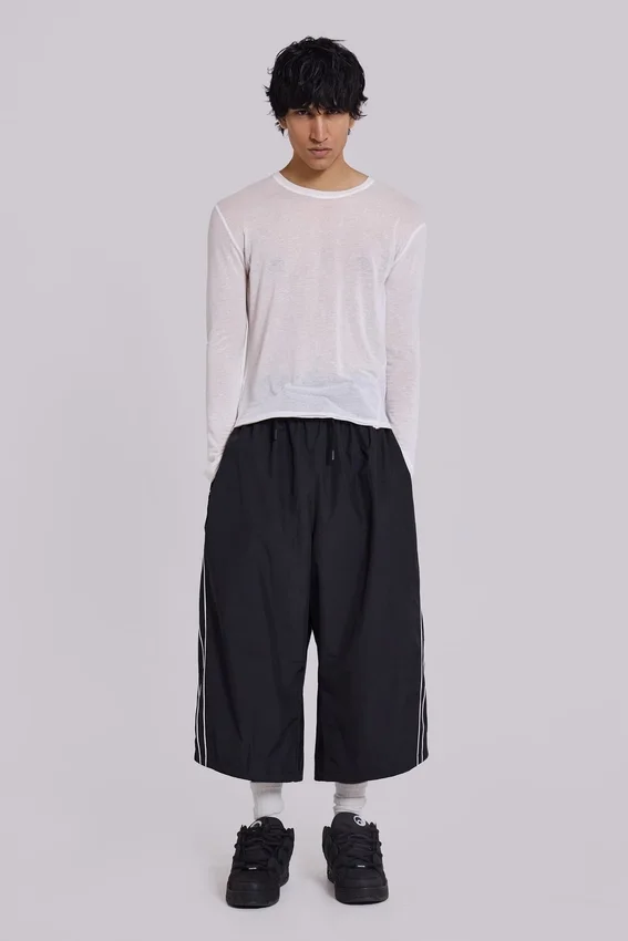 Schwarze Vapor 3/4-Shorts