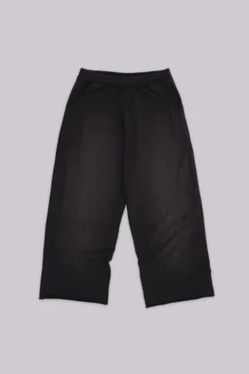 Schwarze, weit geschnittene Monster Joggers
