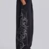 Schwarze, weite „Blade“-Jogginghose