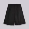 Schwarze XL-Goliath-Baggy-Shorts mit Nieten