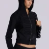 Schwarzer „Military Monster“-Hoodie