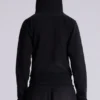 Schwarzer „Military Monster“-Hoodie