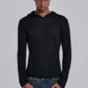 Schwarzer „Mist“-Hoodie