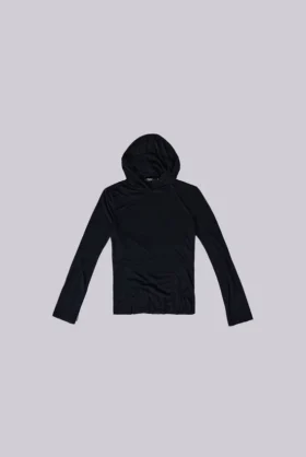 Schwarzer „Mist“-Hoodie