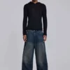 Schwarzer „Mist“-Hoodie