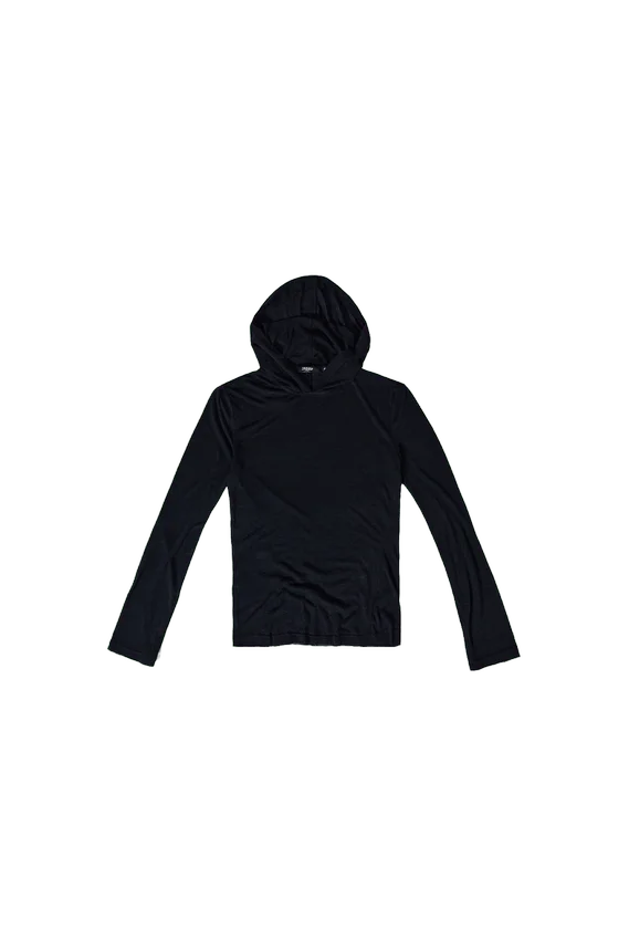 Schwarzer „Mist“-Hoodie