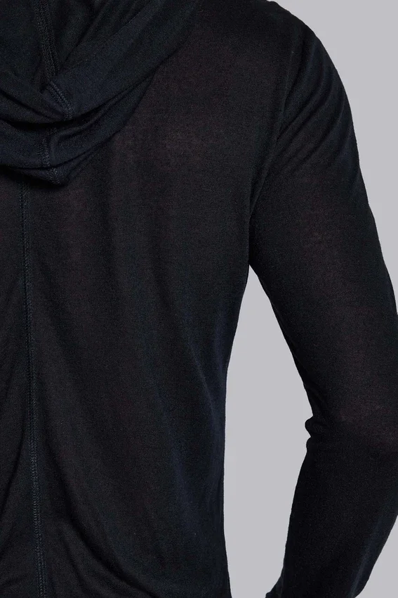 Schwarzer „Mist“-Hoodie
