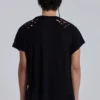 Schwarzes „Bite“-T-Shirt