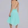 Serilda Midi-Kleid aus Chiffon mit Pailletten