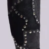„Shadow“ Nieten-Kniehohe Stiefel