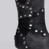 „Shadow“ Nieten-Kniehohe Stiefel