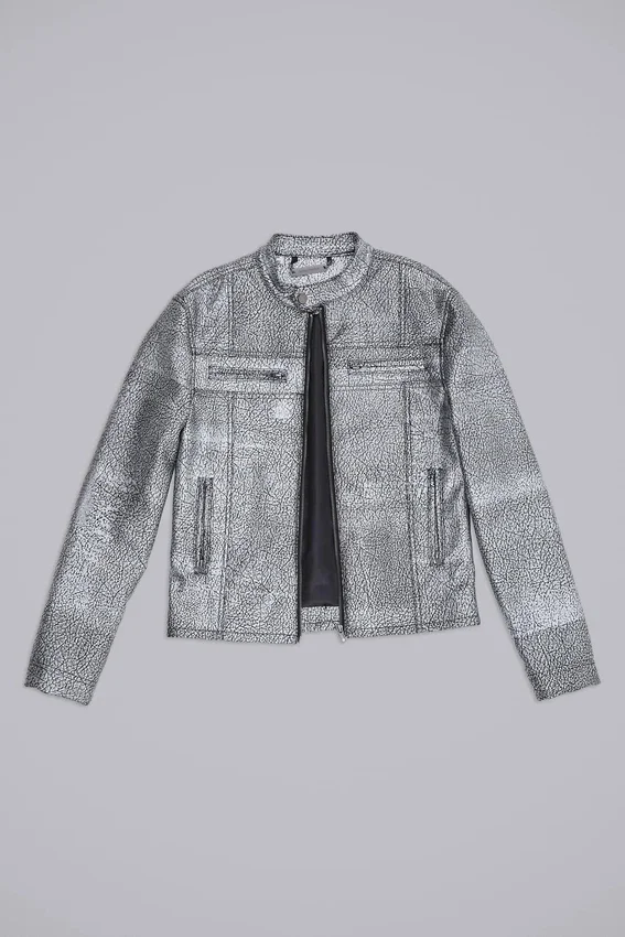 Silberbeschichtete Piston-Jacke