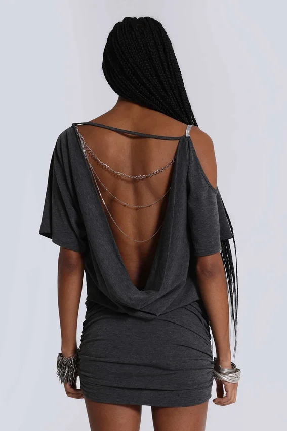 Sky – Asymmetrisches Minikleid
